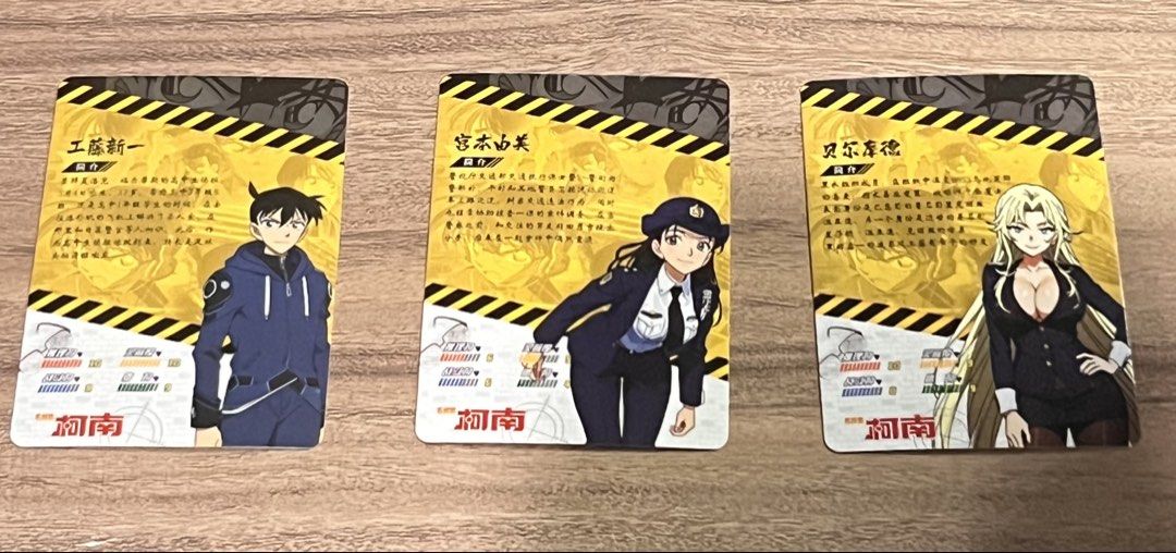 Kayou Detective Conan KM-1M05 Rare Set (Category: Figurines & Statues) located in Manila. Submitted by nyamiii (Listing ID 1453695164, Image 2). Description: - KM-1M05-R-02 — Vermouth - KM-1M05-R-14 — Yumi Miyamoto - KM-1M05-R-58 — Shinichi Kudo - Secondhand (previously owned) - Lady-owned - Overall good condition .