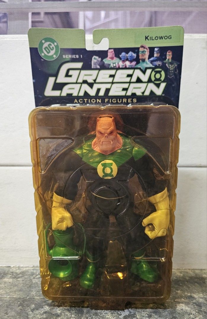 KILOWOG - 2005 DC Direct Green Lantern Series (Category: Figurines & Statues) located in Quezon City. Submitted by charliebrown_olx (Listing ID 1453803872, Image 1). Description: • New, Factory Sealed • Near-Mint Yellowish Blister Card, WYSIWYG • Sorry Last Price Already ▪︎ Pickup only at Obudan St Brgy Manresa QC (D.Tuazon St/Banawe St) ▪︎ Shipping thru J&T only ▪︎ GCash Payment TFL!.