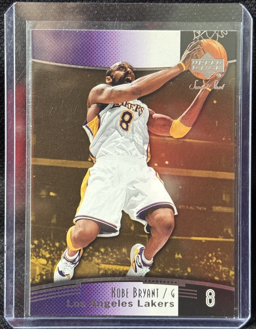 Kobe Bryant Sweet Shot Nba Card (Category: Raw Singles) located in Pila. Submitted by shift2. (Listing ID 1444309202, Image 1). Description: Cards are mint to nrmint Manage expectation for raw card Card with issue will be declared Shipping will be shouldered by the buyer Payment: Gcash/BPI Cards are negotiable just offer Payment first before shipping/ no rush shipping pls Cards are in Laguna.