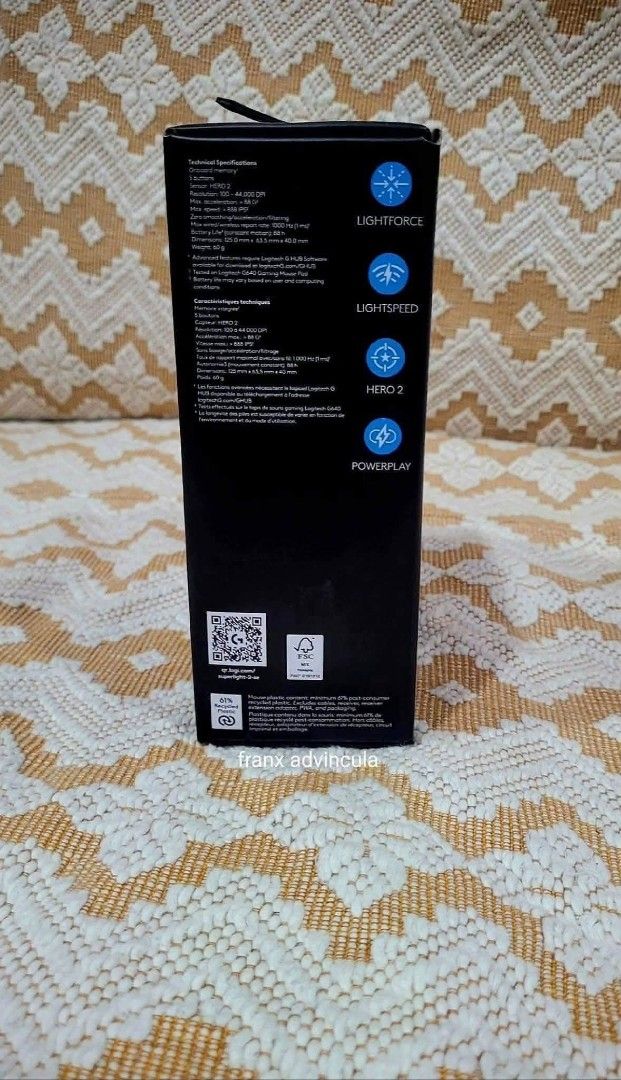 Logitech G Pro X Superlight 2 SE (Category: Mouse & Mousepads) located in Marikina City. Submitted by franx_advncla (Listing ID 1453644281, Image 3). Description: For Sale! Logitech G Pro X Superlight 2 SE (Special Edition Red) Brandnew Price: ₱6,999 Loc: Lower Antipolo COD/Gcash via Lalamove COD/COP via LBC Meetups: SM Masinag Cubao Gateway.