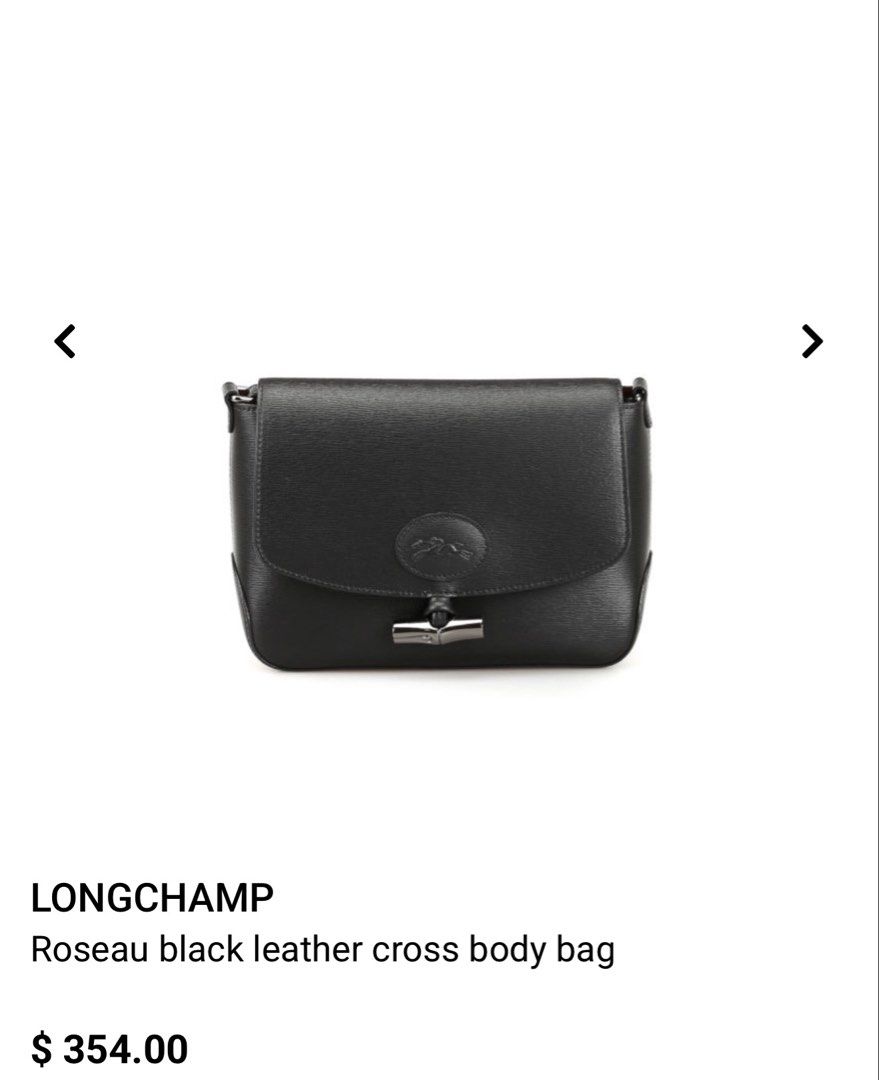 LONGCHAMP ROSEAU CROSS BODY BAG (Category: Cross-body Bags) located in Manila. Submitted by prelovedbyramiah (Listing ID 1453691356, Image 2). Description: Authentic.
