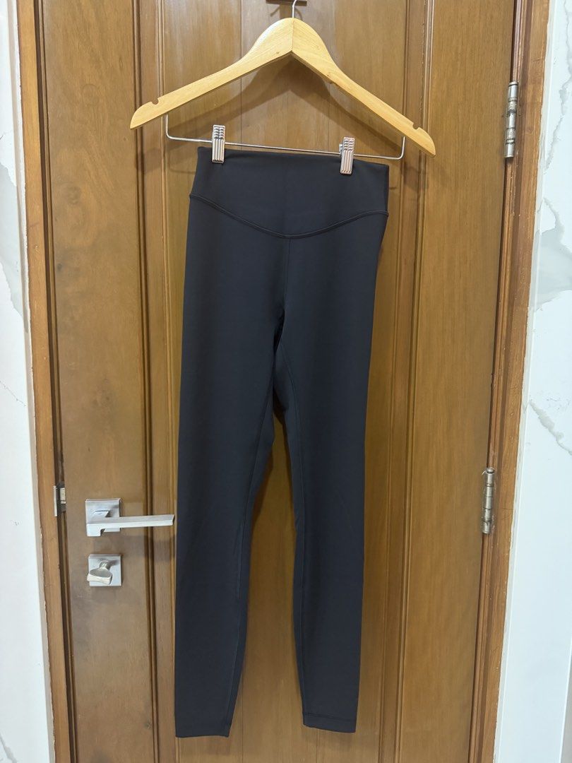 Lululemon Align High-Rise Leggings Black Size 4 (Category: Activewear) located in Mandaluyong City. Submitted by bunnycloset97 (Listing ID 1453728241, Image 1). Description: - Brand: Lululemon - Color: Black - Style: Align Leggings - Fit: High-rise - Material: 74% Nylon, 26% Elastane (Body); 89% Nylon, 11% Elastane (Pockets) - Origin: Made in Vietnam - Features: Extremely comfortable and stretchy fabric - Versatile: Ideal for workouts and everyda