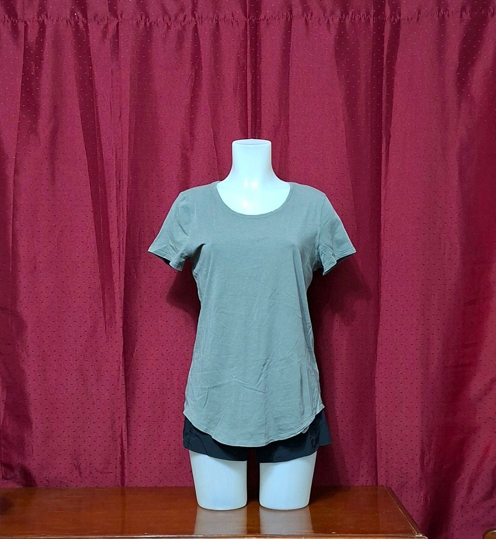 FREE SF! Lululemon Olive Green Shirt Size 8 (Preloved) FREE SHIPPING! (Category: Activewear) located in Iligan City. Submitted by Memag (Listing ID 1453696446, Image 1). Description: *FREE SHIPPING! *Seller is not an expert to authenticate the item. *lightly used *fabric - lycra *no issue *size - 8 *Due to lighting, color may vary from actual. *make your best offer *MOP - GCash .