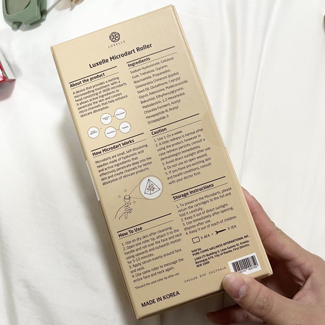 Luxelle Roller (Category: Face Care) located in Pasig City. Submitted by sichi.ph (Listing ID 1453695683, Image 3). Description: .