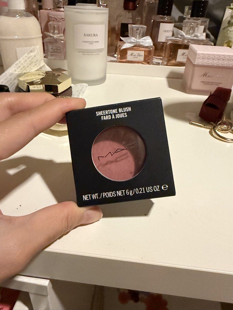 MAC Blush (Blushbaby) (Category: Makeup) located in Cavite. Submitted by ashhiiiii (Listing ID 1453710368, Image 1). Description: Swatched only Shade: Blushbaby Negotiable Rfs: Decluttering .