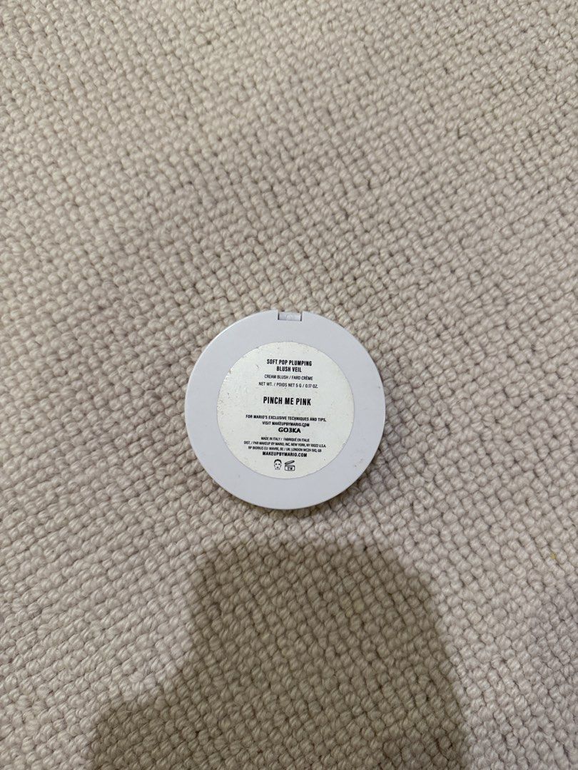 Makeup by Mario in Pinch Me Pink (Category: Makeup) located in Muntinlupa City. Submitted by sabnava (Listing ID 1453783385, Image 3). Description: Lightly used with a brush! Bought in Sephora US :).