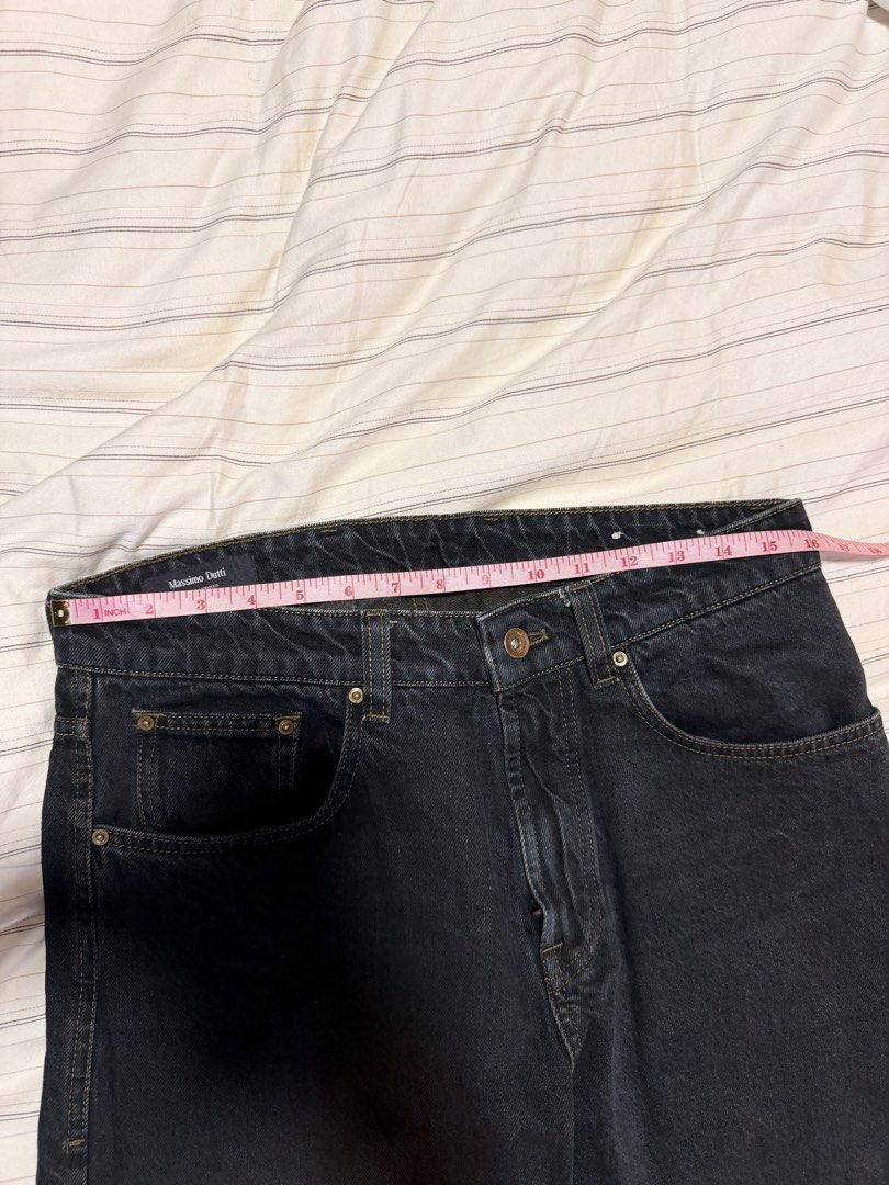 Massimo Dutti - Black Denim Jeans (Category: Jeans) located in Taguig. Submitted by celinesells222 (Listing ID 1453725919, Image 3). Description: Massimo Dutti - Black Denim Jeans Size: 40 Relaxed Fit Shipping via LBC Cash on pick up.