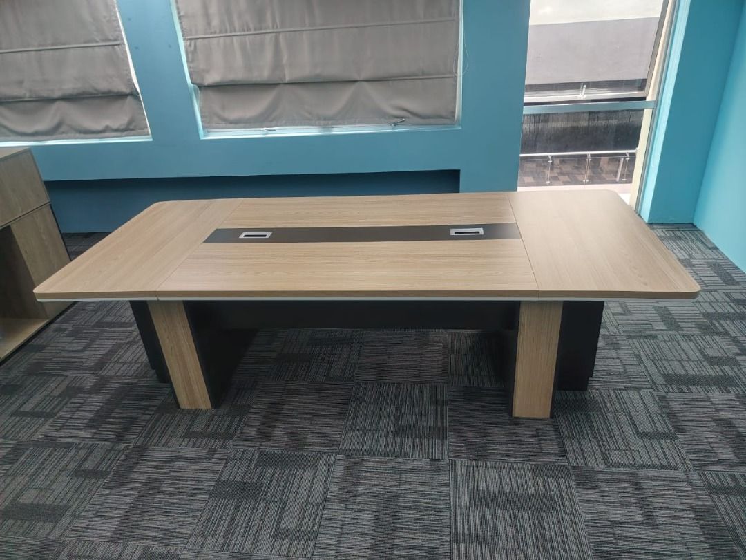 Meeting Table Code:MT-78 (Category: Tables & Sets) located in Petaling Jaya. Submitted by micron1786 (Listing ID 1453666435, Image 2). Description: [**Price above DOES NOT INCLUDE of delivery & Installation**] L 2800mm W 1200mm H 750mm Code :MT-78 Available :1 Condition : Goods We are specialist in BUY or SELL New/Used Home Furniture or Office Equipment [ Micron Furniture Trading sdn bhd ] 20 , Jalan PJS 3/46 , Sri Manja Square , Taman Sri Manja 