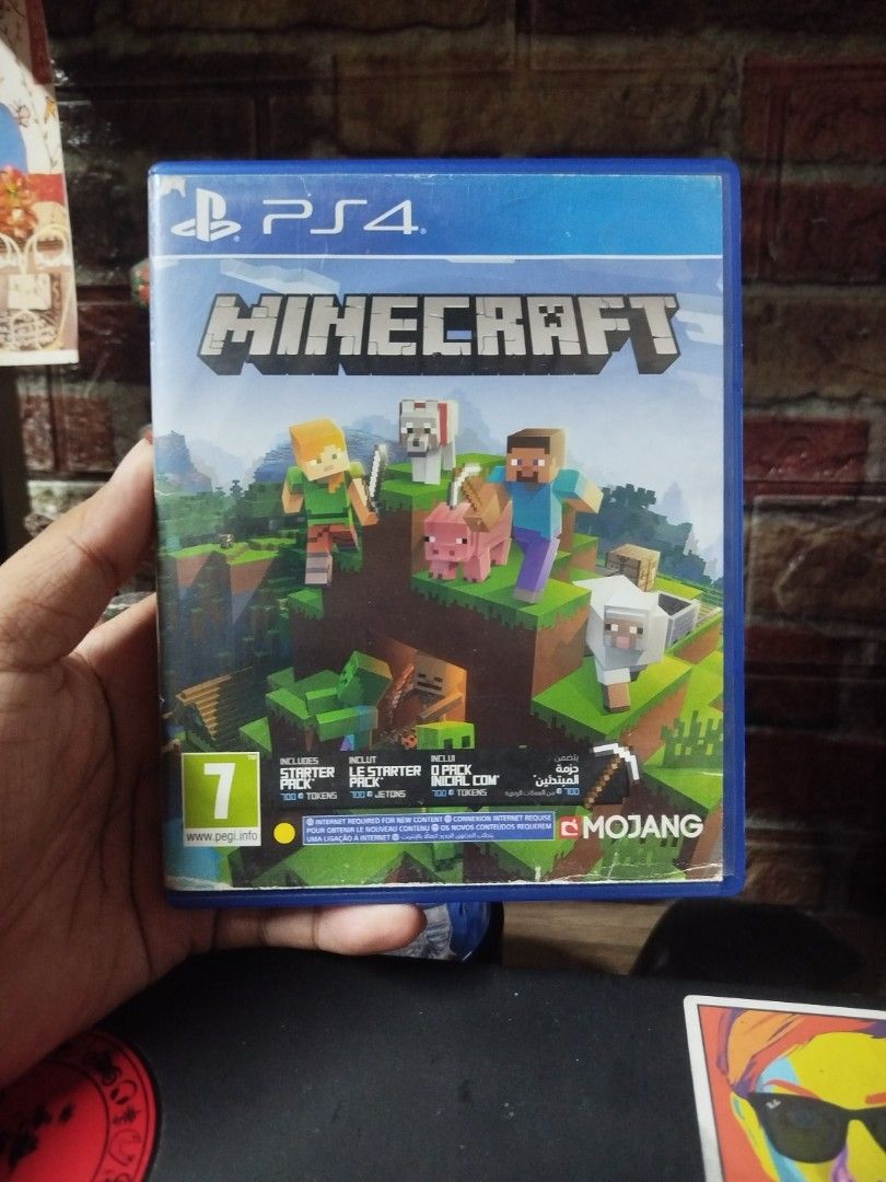 Minecraft PlayStation 4 PS4 Game (Category: PlayStation) located in Binan City. Submitted by pumpkiiin02 (Listing ID 1453746100, Image 1). Description: - Minecraft for PlayStation 4 - ‼️Does not include starter pack with tokens‼️ - Open-world adventure: explore, create, survive - Suitable for all ages.