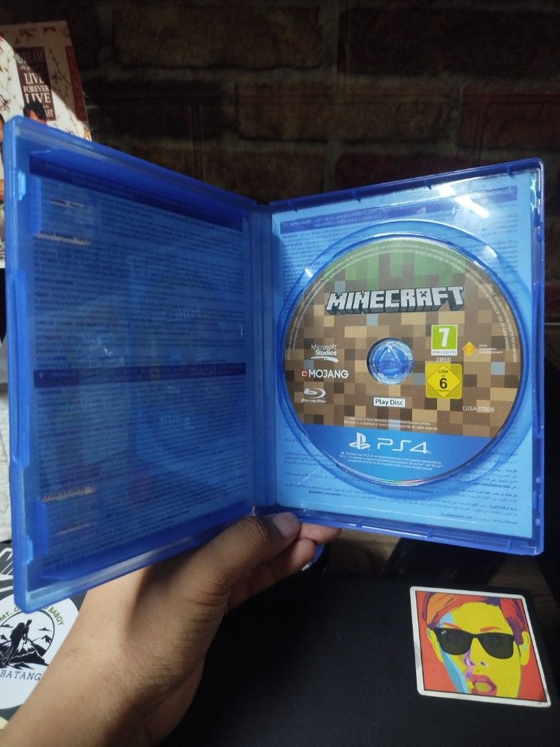 Minecraft PlayStation 4 PS4 Game (Category: PlayStation) located in Binan City. Submitted by pumpkiiin02 (Listing ID 1453746100, Image 3). Description: - Minecraft for PlayStation 4 - ‼️Does not include starter pack with tokens‼️ - Open-world adventure: explore, create, survive - Suitable for all ages.