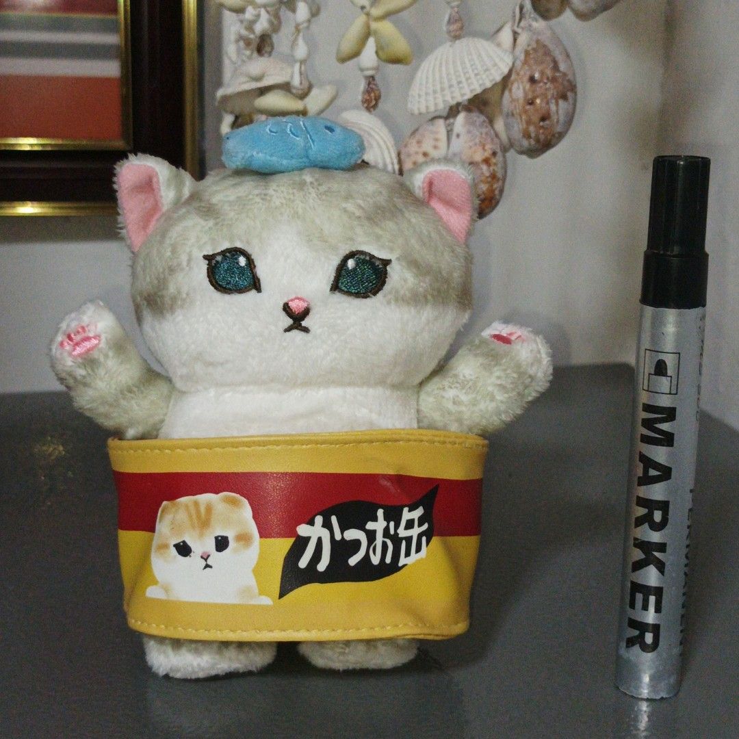 Mofusand in Yellow Tuna Can Container Plush Charm (Category: Plushies & Soft Toys) located in Mapandan. Submitted by xxrdstffsxx (Listing ID 1453689893, Image 3). Description: .