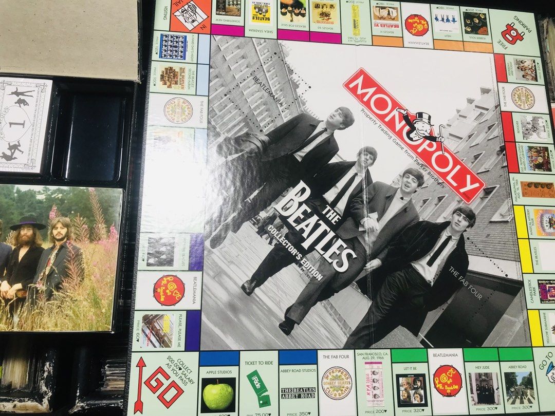 MONOPOLY The BEATLES (Category: Vintage Collectibles) located in Quezon City. Submitted by regiegeorg77224 (Listing ID 1453632814, Image 3). Description: Collectors Edition 2008 QC area Lalamove Bank transfer.