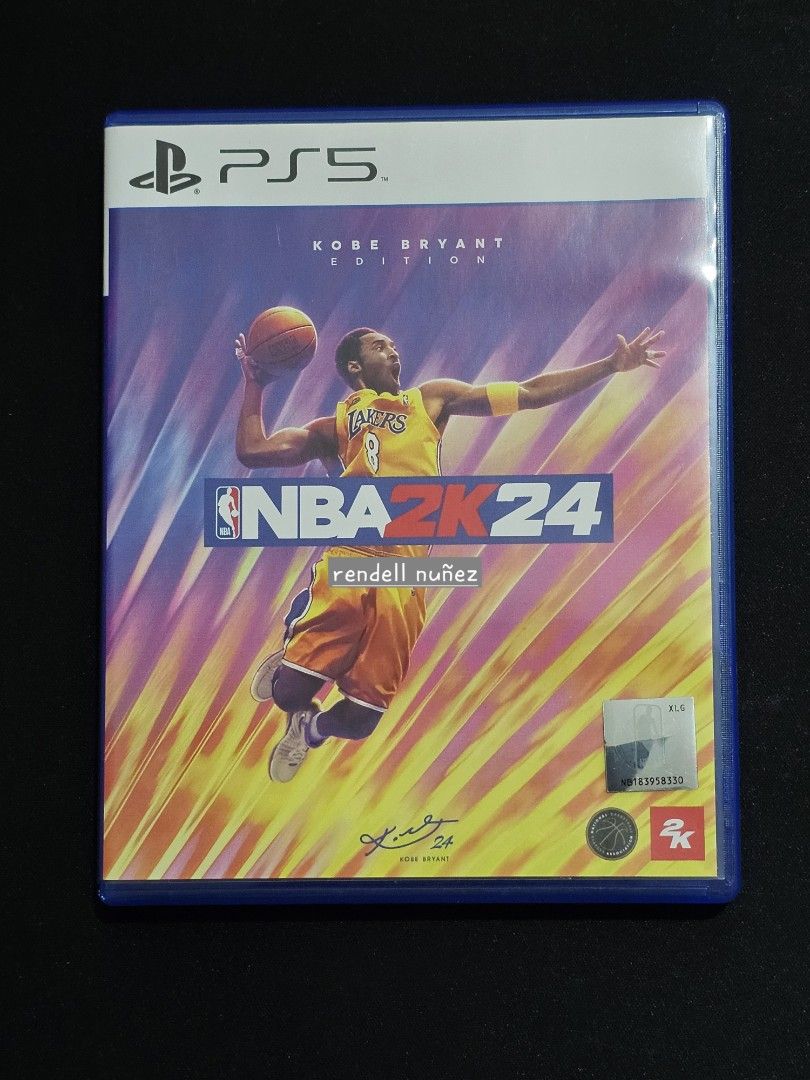 NBA 2K24 Kobe Bryant Edition PS5 Game (Category: PlayStation) located in Makati City. Submitted by johnrendell21 (Listing ID 1453646371, Image 2). Description: NBA 2K24 Kobe Bryant Edition for PlayStation 5 Meetups: - Robinsons Galleria South - Festival Mall Alabang - Southwoods Mall Biñan - SM San Pedro - SM Muntinlupa.