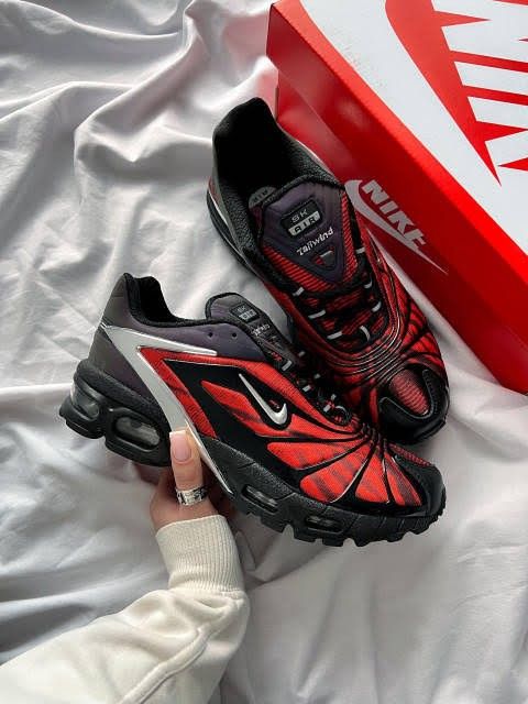 Nike Air Max Tailwind IV SKEPTA (Category: Sneakers) located in Manila. Submitted by ddg_s (Listing ID 1453631114, Image 1). Description: Nike Tailwind IV SKEPTA •OG QUALITY! • W Box •What you see is what you get •Made in vietnam SIZE: 40/41/42/43/44/45 ₱2999📩 📍JNT 📍LALAMOVE ✅Payment first .