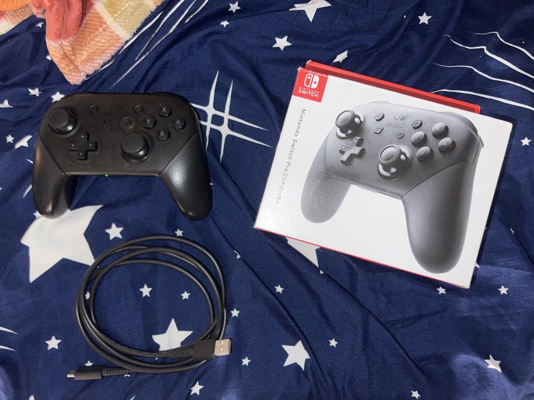 Nintendo Switch Pro Controller (Category: Controllers) located in Caloocan City. Submitted by billieeee.e (Listing ID 1453774040, Image 1). Description: (LAST PRICE POSTED) Selling my switch pro controller issues: medj squicky mid scuffs in some areas (mostly on the top) grinds on the joystick there are times na the L trigger wont register (mostly you’ll only notice it when you spam it when testing controller inputs) but most of the time it works