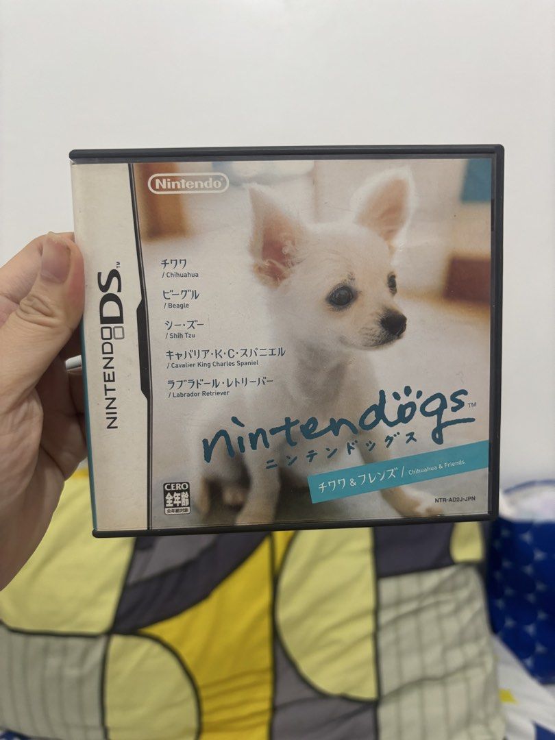 Nintendog DS game (Category: Nintendo) located in Cavite. Submitted by nekolla22 (Listing ID 1453812069, Image 1). Description: Not sure if working. Never use and never open. For collection only..