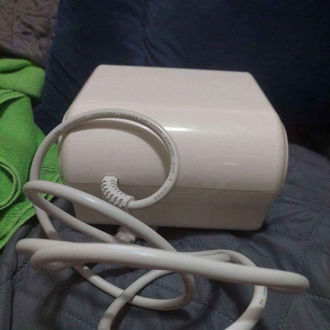 Omron Compressor Nebulizer Model NE-C28 (Category: Medical Supplies & Tools) located in Pasig City. Submitted by calmdragon (Listing ID 1453750235, Image 2). Description: - Omron NE-C28 Compressor Nebulizer - Works with 230V, 60Hz power supply - Perfect for effective respiratory treatments - Easy operation with a single switch and button - Compact and portable design - Tested and confirmed working - Power cord included.