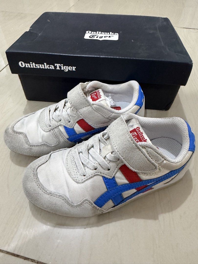 Onitsuka Serrano Kids Size K11, 17.5cm (Category: Babies & Kids Fashion) located in Pakil. Submitted by abeverage (Listing ID 1453706369, Image 1). Description: .
