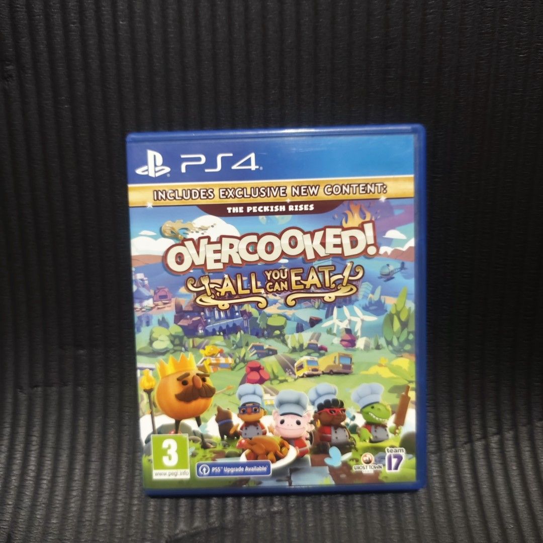 Overcooked All You Can Eat PS4 Game (Category: PlayStation) located in Quezon City. Submitted by shopme_gadget30 (Listing ID 1453676324, Image 1). Description: kindly read the details first for sale fixed price good condition tested and working with Case and disc game compatible to ps4 R2 Region Shoopppppeee —,✅ can check out pm for the linnnkkk (If shoopppee check out, price is higher because of shooppppeee deduction qc area meet up: sm north sh