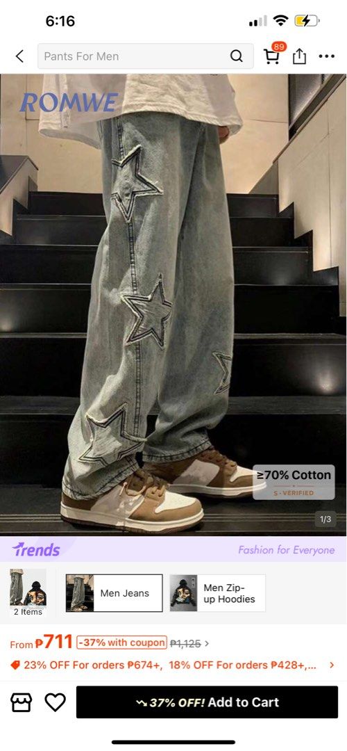 Pants y2k (Category: Jeans) located in Manila. Submitted by calified (Listing ID 1453724496, Image 2). Description: .