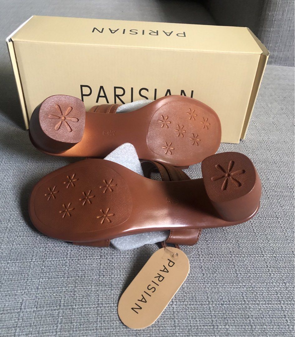(Repriced) Parisian Giada - Size 7 (Category: Heels) located in Manila. Submitted by dlorne (Listing ID 1453679659, Image 3). Description: Srp: 799 Color: Tan RFS: Impulse buy.