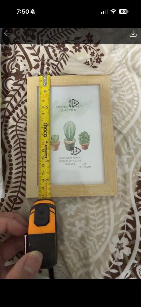 Picture Frames (Category: Frames & Pictures) located in Singapore. Submitted by thebiggest (Listing ID 1453812838, Image 3). Description: - Brand new -Set of 2 wooden photo frames - Light wood color - Versatile display: can be hung or stood up - Perfect for showcasing your favorite memories Bought wrong size thus selling Meet up at my convenience which is in Hougang .