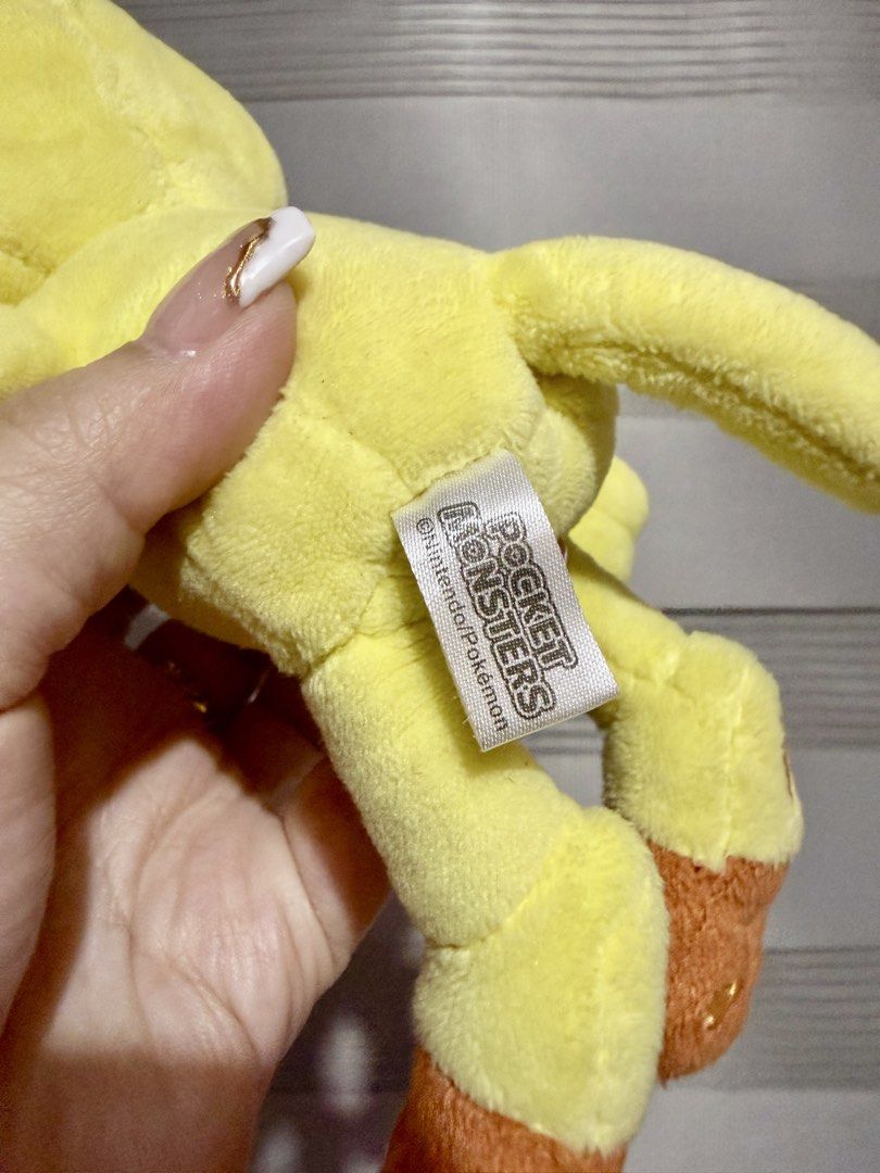 Pokemon Pocket Monsters Meowth plush (Category: Plushies & Soft Toys) located in Manila. Submitted by bcbg3217 (Listing ID 1453797854, Image 3). Description: ‼️PLEASE READ BEFORE BUYING OR MAKING AN OFFER‼️ Like new condition Authenticity guaranteed with etiketa Mabigat No other inclusions Actual photos are posted No issues or flaws unless stated Please check the photos thoroughly before placing an order JnT regular or Lalamove COD for Metro Mani