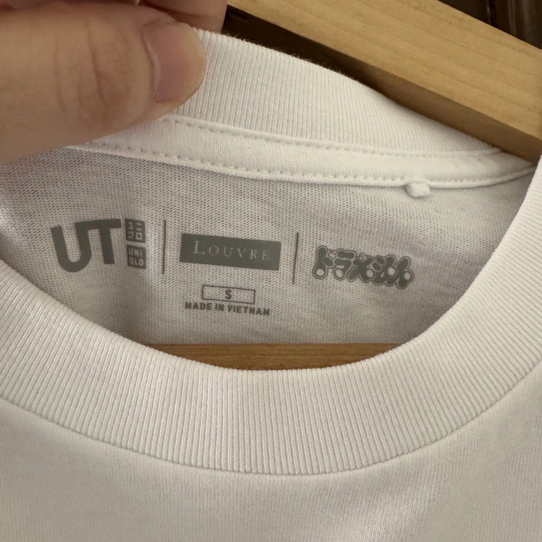 PRELOVED: Uniqlo Louvre Doraemon shirt (Category: Shirts) located in Valenzuela. Submitted by shop.spark.joy (Listing ID 1453700339, Image 3). Description: Used once L-25” W-19”.