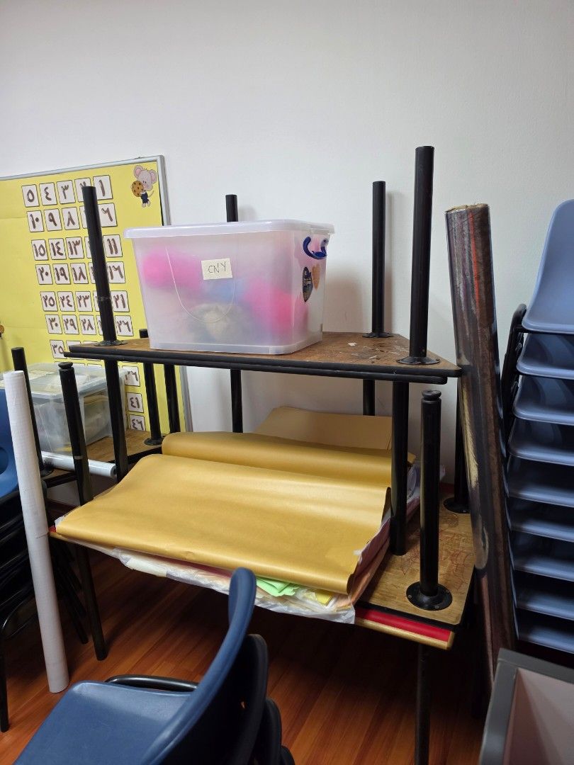 Preschool rectangular table (Category: Kids' Tables & Chairs) located in Singapore. Submitted by fazzy06 (Listing ID 1453645532, Image 2). Description: To bless rectangular and triangular preschool tables. .