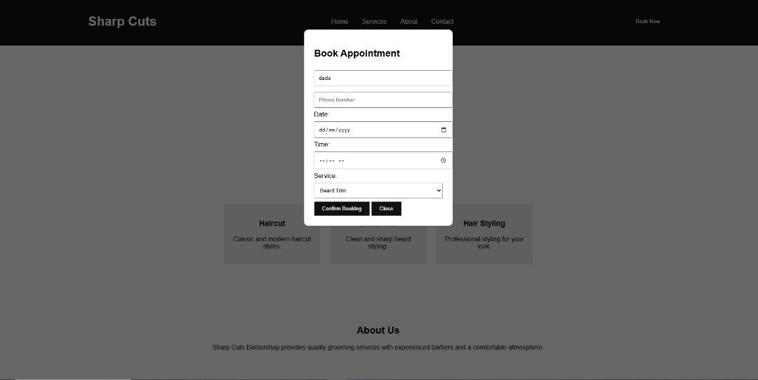 Professional Booking Website for Small Businesses (Category: Office & Business Technology) located in Caloocan City. Submitted by duchie (Listing ID 1453803251, Image 2). Description: Ready-Made Booking System Website for Sale.