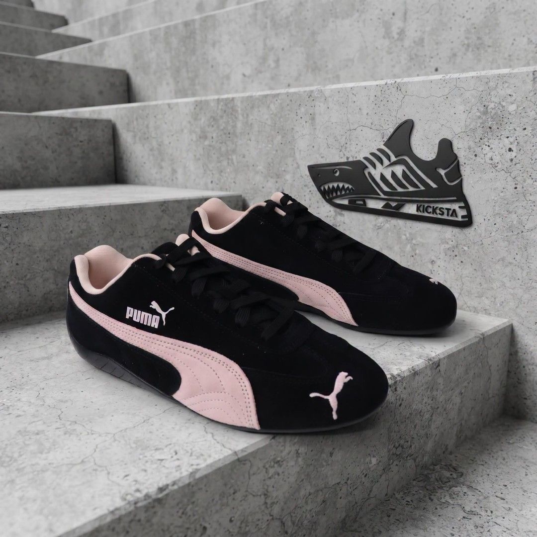 Puma Suede Pink and Black Sneakers (Category: Sneakers) located in Manila. Submitted by nicooletabaching (Listing ID 1453689526, Image 3). Description: 🔥 Puma Speedcat OG 398846 09 Black Mauve 🔥 SIZES AVAILABLE : 🚹 7/9 Men 🚺 8.5W/10.5W Women 💰 Our Price : 6,295 💸 SRP : 7,400 💯Every item we sell is 100% Legit, Original and Authentic ✨ 📦 🚚 We ship nationwide across the Philippines. For further assistance, feel free to message here. ** Kick