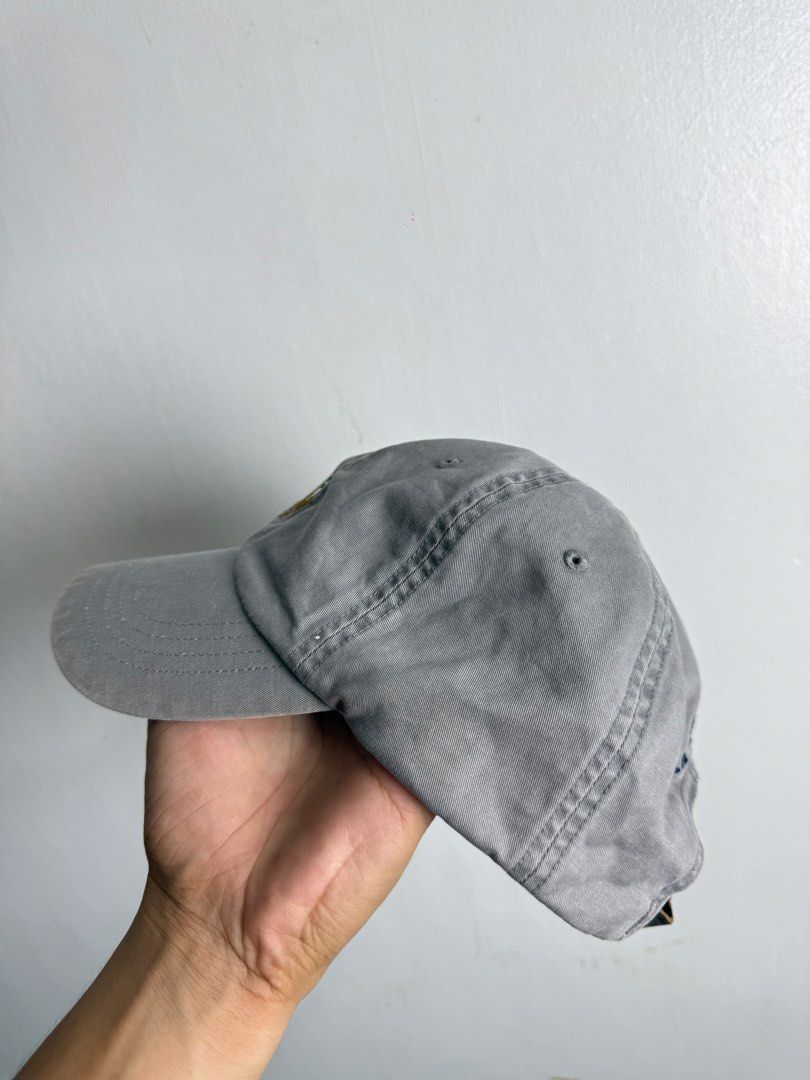 Ralph lauren leather strap grey cap (Category: Caps & Hats) located in Daraga. Submitted by casualthread (Listing ID 1453754921, Image 2). Description: Authentic No issue Ganyan talaga color niya Adult size.