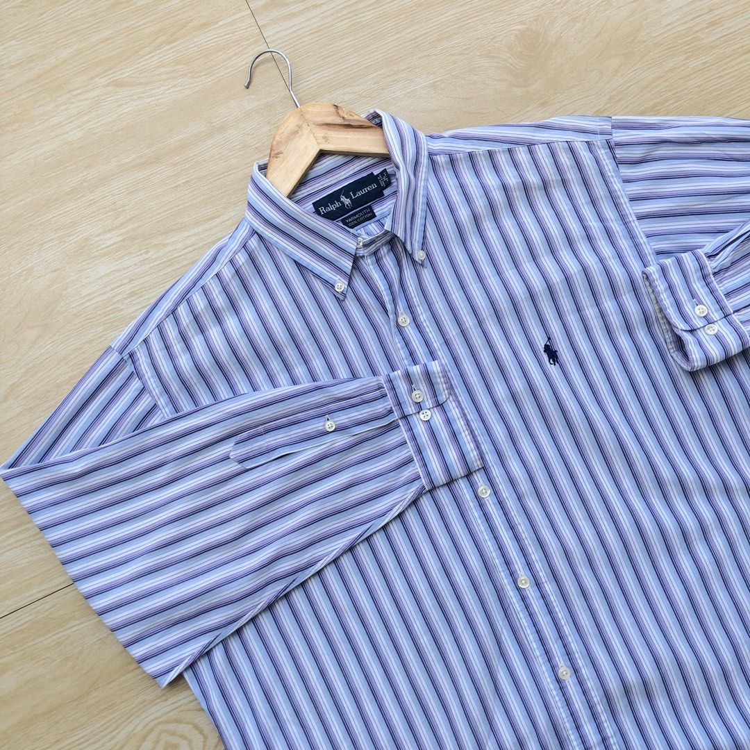 Ralph Lauren Polo long sleeves (Category: Formal Shirts) located in Cavite. Submitted by nicepicker (Listing ID 1453782385, Image 3). Description: Size on Tag: 16 Dimension: 25.5 x 31 Condition: 9/10 Flaws: None.