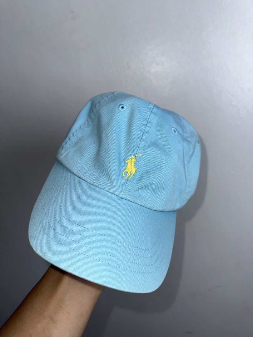 Ralph lauren sky blue leather strap cap (Category: Caps & Hats) located in Daraga. Submitted by casualthread (Listing ID 1453755063, Image 1). Description: Authentic Like new 9.5/10 cr Adult size Solid nito.