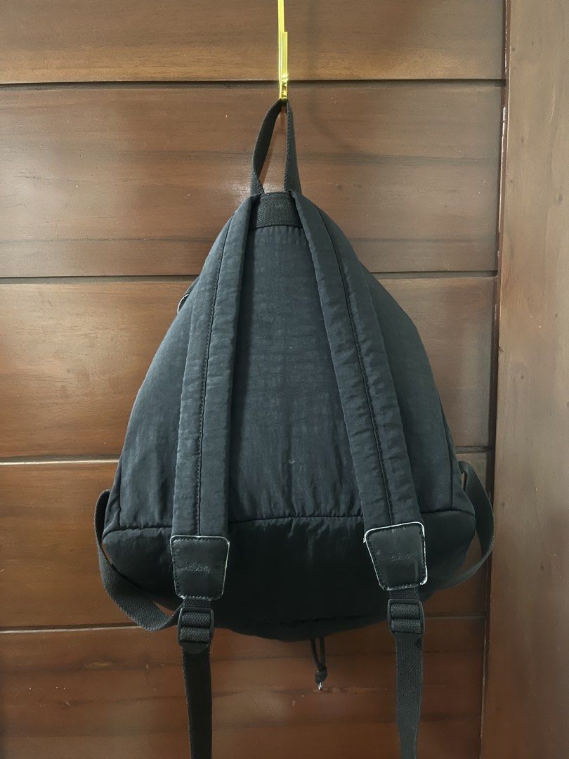 Rare! Kipling black backpack leandro (Category: Backpacks) located in Manila. Submitted by all.love.thrift.shop.v2 (Listing ID 1453678229, Image 3). Description: For sale! Kipling backpack Excellent condition Minimal signs of usage Flaw: leather part on one side retouched ₱399 + sf As is, No return No exchange No refund Color may vary due to lighting All items are cleaned before shipping Payment first via gcash/maya/gotyme/maribank bank transfer 