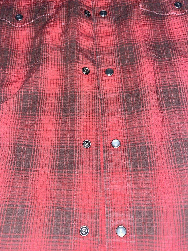 RED vintage banana republic (Category: Others Tops) located in Binan City. Submitted by nhoella.539 (Listing ID 1453805470, Image 3). Description: - only used once or twice - minimal stains - unique buttons! - working buttons has a free button .