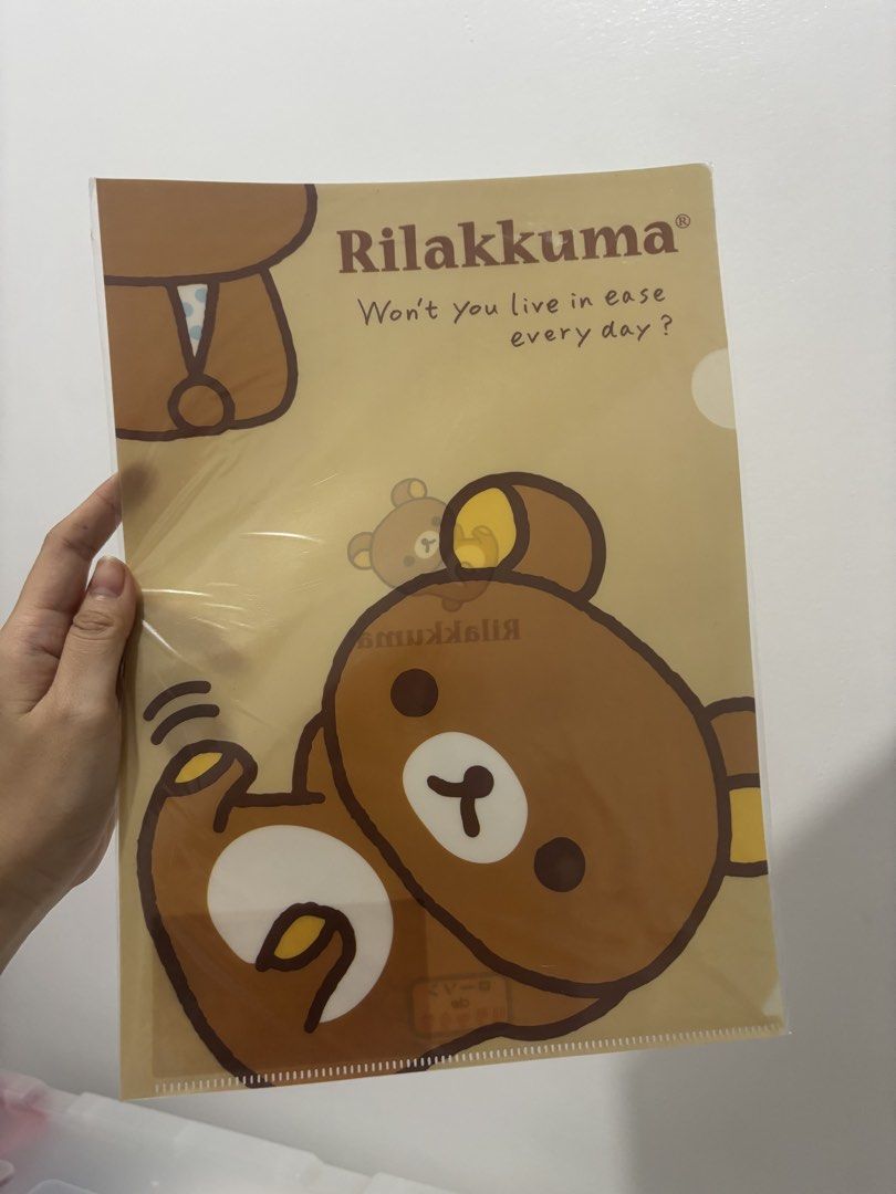 Rilakkuma folder set (Category: Stationery & School Supplies) located in Cavite. Submitted by nekolla22 (Listing ID 1453784613, Image 1). Description: .