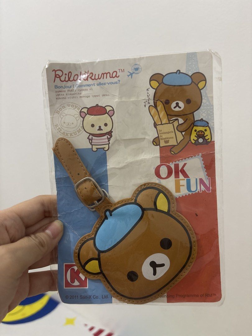 Rilakkuma Name tag luggage (Category: Luggage) located in Cavite. Submitted by nekolla22 (Listing ID 1453776963, Image 1). Description: .