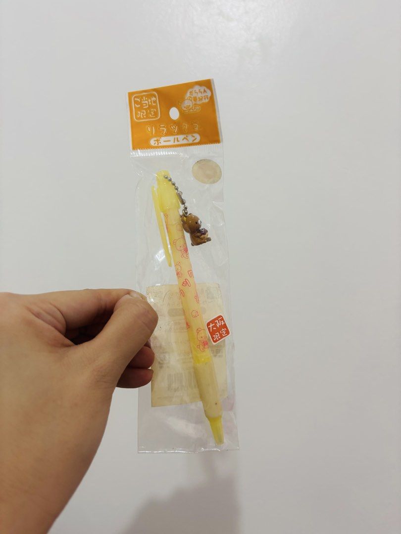 Rilakkuma takoyaki ballpen (Category: Designer & Blind Box Toys) located in Cavite. Submitted by nekolla22 (Listing ID 1453811991, Image 2). Description: Not sure if working. Never use or open..