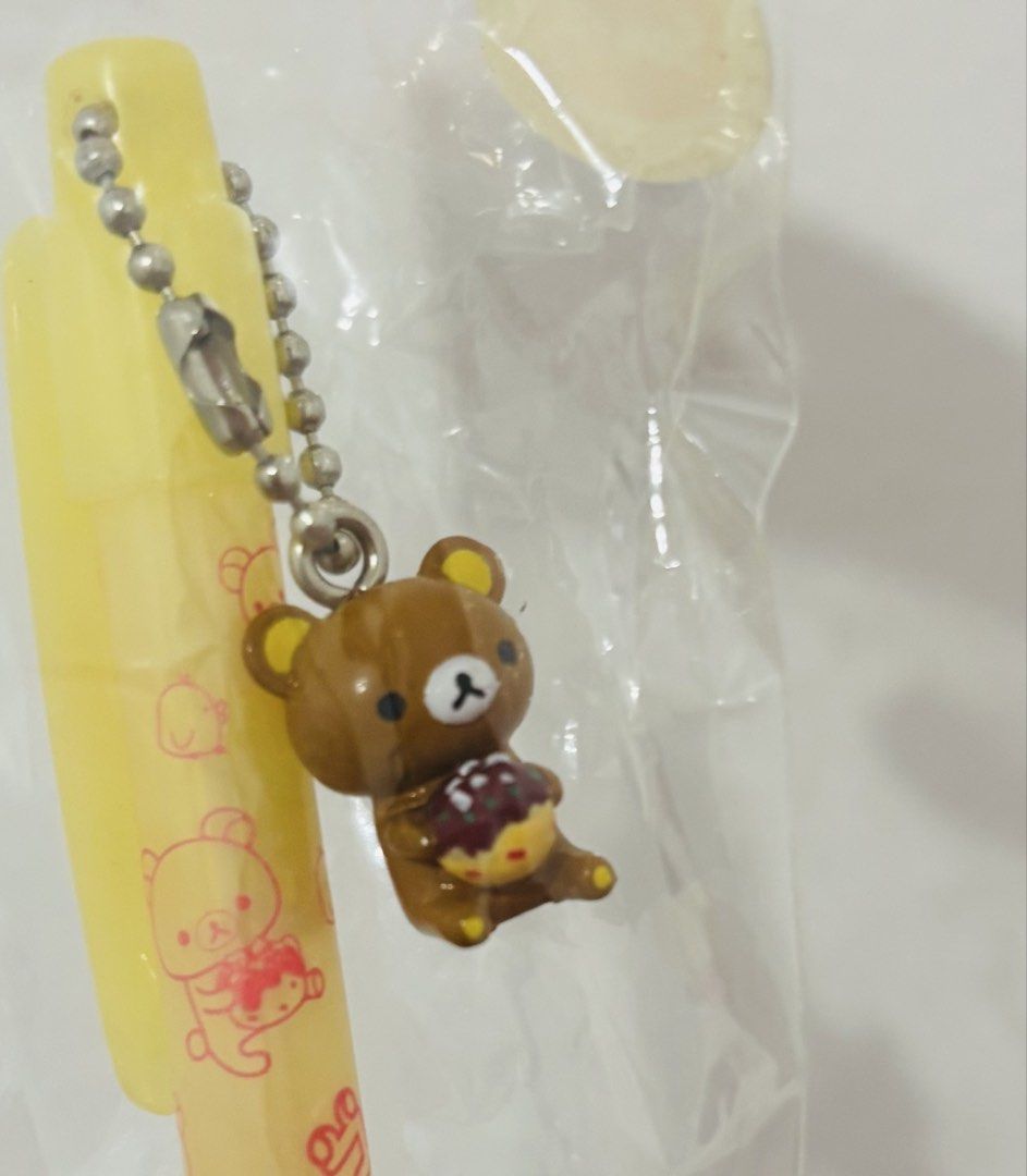 Rilakkuma takoyaki ballpen (Category: Designer & Blind Box Toys) located in Cavite. Submitted by nekolla22 (Listing ID 1453811991, Image 1). Description: Not sure if working. Never use or open..