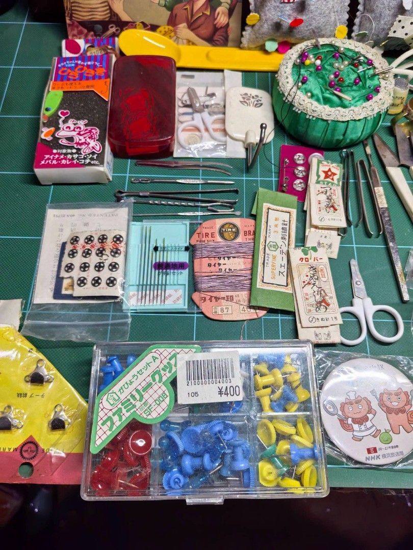 Sewing Material All in Bundle (Category: Craft Supplies & Tools) located in Cebu City. Submitted by dudes_villanueva (Listing ID 1453669260, Image 2). Description: Sewing Material All in Bundle Sold as is too many to count 📌 See all pics for details. 📌 No to set Break..