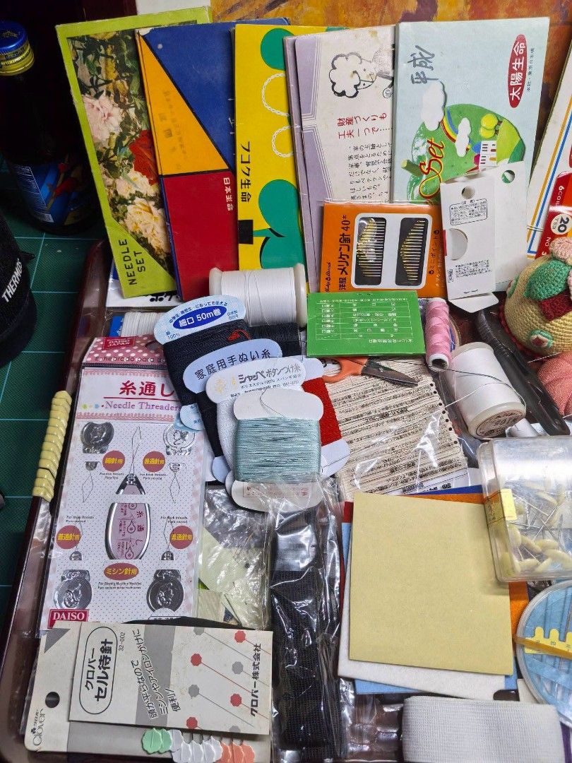 Sewing Materials - All In Bundle (Category: Craft Supplies & Tools) located in Cebu City. Submitted by dudes_villanueva (Listing ID 1453669648, Image 2). Description: Sewing Materials - All In Bundle No. 2 Sold as is Too many to count 📌 Assorted mix. 📌 No to break set..