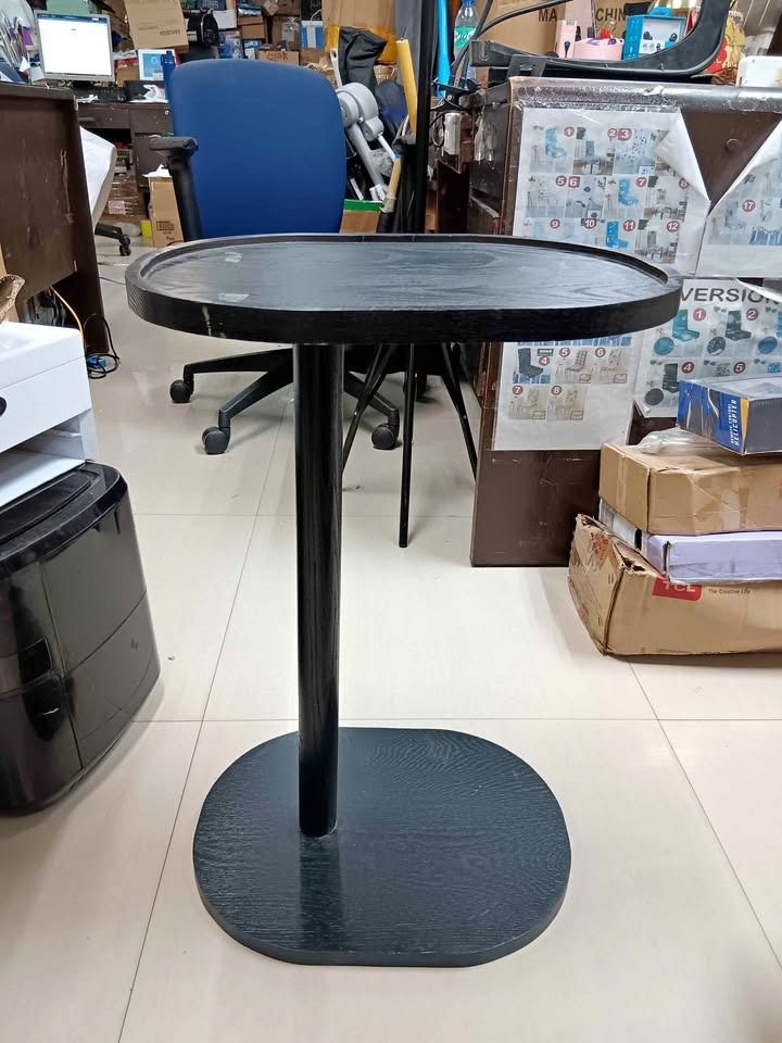SOHL Furniture Bedside Serving Table (Category: Tables & Sets) located in Pasay City. Submitted by meostore (Listing ID 1453673106, Image 1). Description: 🪵 SOHL Furniture Wooden Side Table | Bedside Table | Coffee Table 🪵 ✅ Good Condition ✅ Ready to Use Specifications: ✔️ Brand: SOHL Furniture ✔️ Material: Wooden Top and Base ✔️ Approximate Height: 2 ft ✔️ Tabletop Diameter: 40 cm ✔️ Lightweight and Easy to Move ✔️ Easy to Clean and Maintain ✨