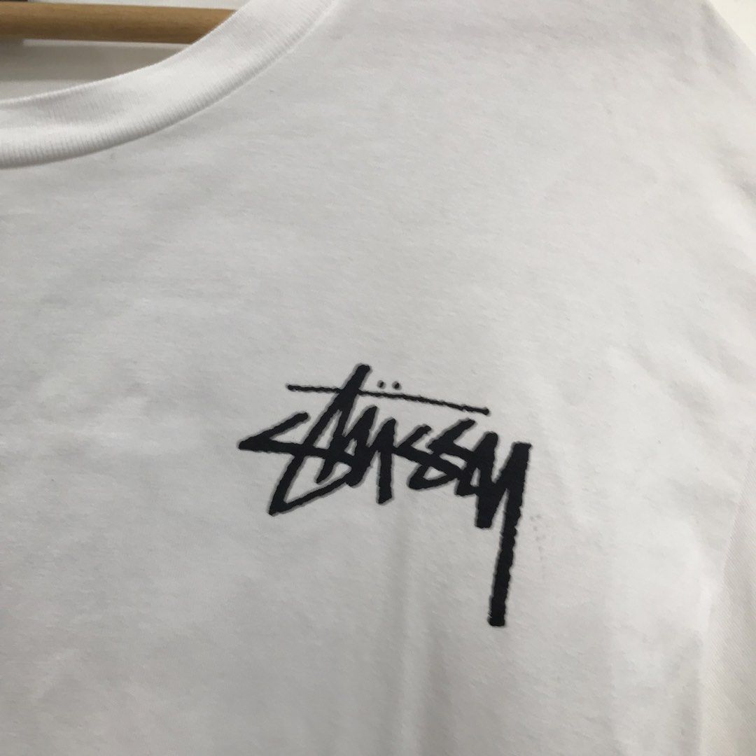 STUSSY (Category: Activewear) located in Ozamiz City. Submitted by ClassicDrip (Listing ID 1453666295, Image 3). Description: STUSSY -AUTHENTIC / LEGIT 💯 -SIZE XL ON TAG -22 WIDTH X 30 LENGTH -PRESTINE CONDITION -SOLID PRINT NO CRACKS OR HAIRLINE -OVERALL SOLID PIECE.