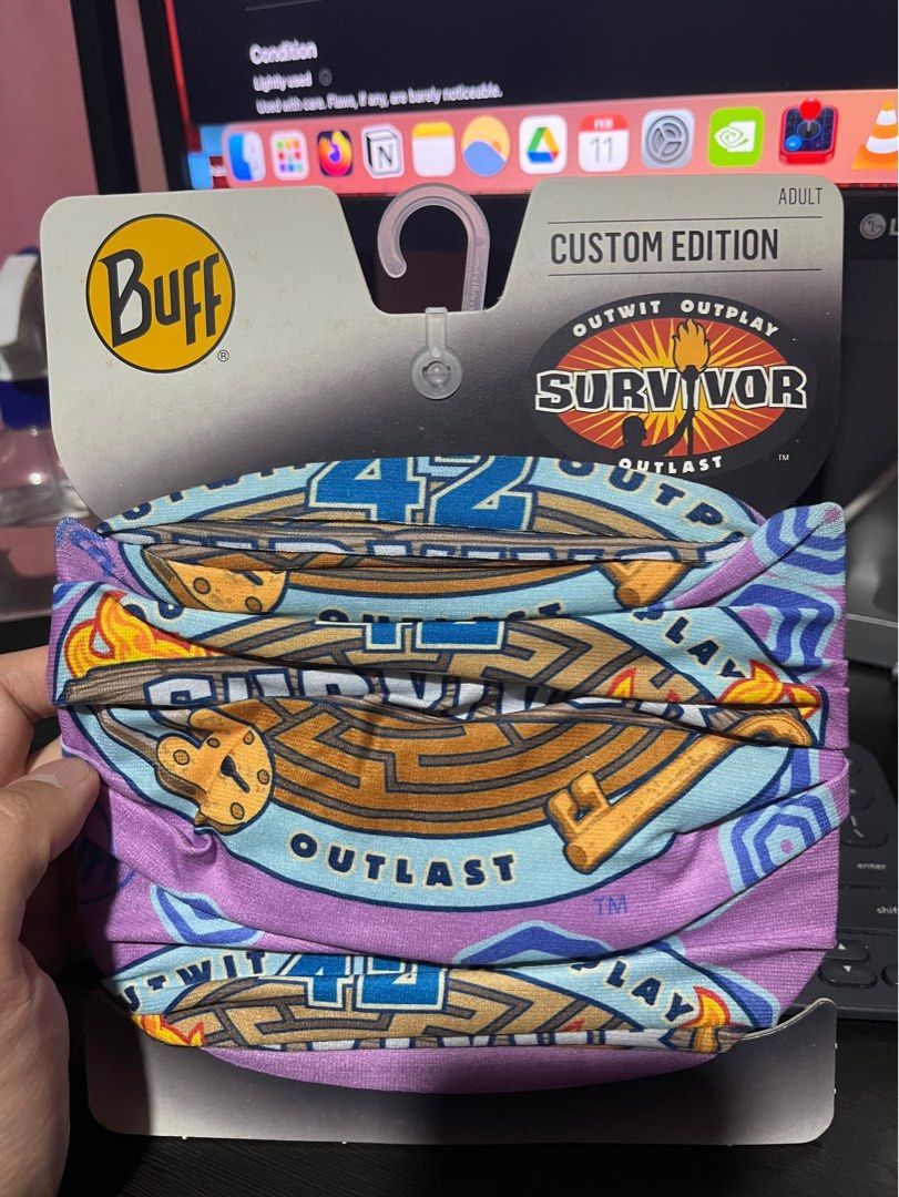 Survivor Buff - Merge Season 42 CBS (Category: Storybooks) located in Angeles City. Submitted by ronelangeles (Listing ID 1453758232, Image 1). Description: Bought it from the CBS store and have been in my closet ever since. Never worn. .