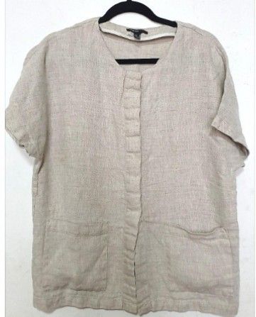 TAKE ALL: MANGO BLOUSE + PARFOIS & F21 NECKLACES (Category: Necklaces) located in Makati City. Submitted by fr_lll (Listing ID 1453678087, Image 3). Description: TAKE ALL: MANGO BLOUSE + PARFOIS & F21 NECKLACES MANGO BROWN BLOUSE - Store bought - Medium - Pre-loved - Used 1x only - Belt no longer available - Faint stain on upper left back, else in very good condition PARFOIS NECKLACE (Top Left Photo) Brand: Parfois Condition: Pre-loved. Used 2x o