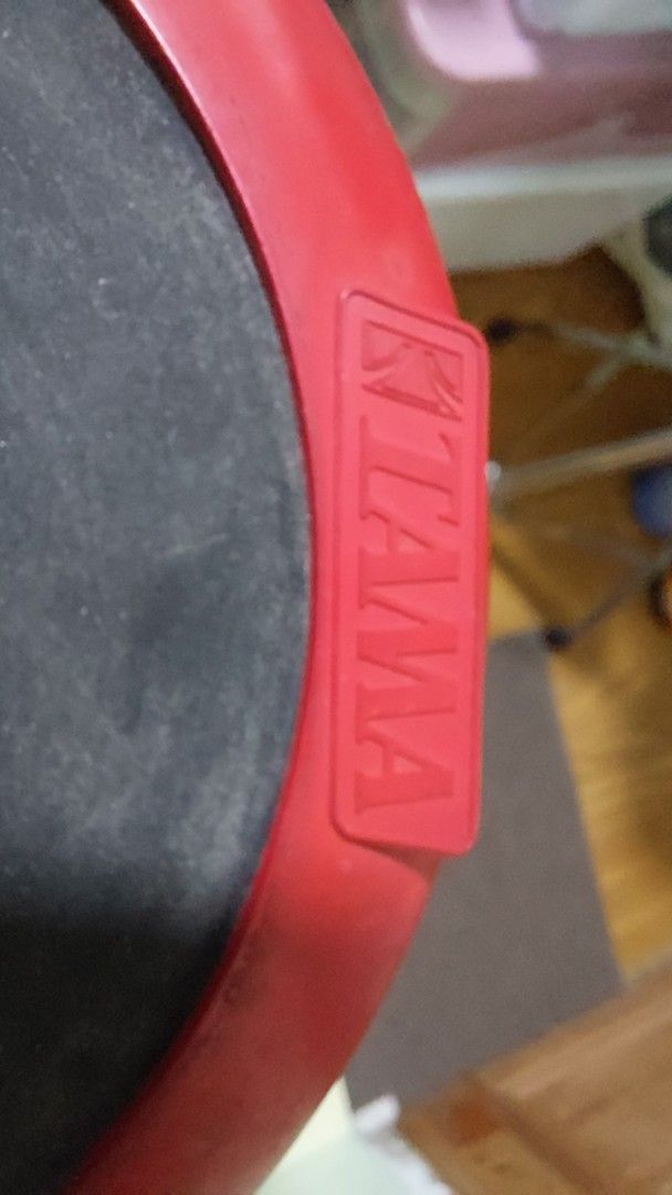 Tama Drum Practice Pad with Stand (Category: Musical Instruments) located in Baliuag. Submitted by papa.gardz (Listing ID 1453770852, Image 2). Description: - Tama practice pad and stand - Chrome stand with adjustable height - Ideal for quiet practice sessions -5inch .