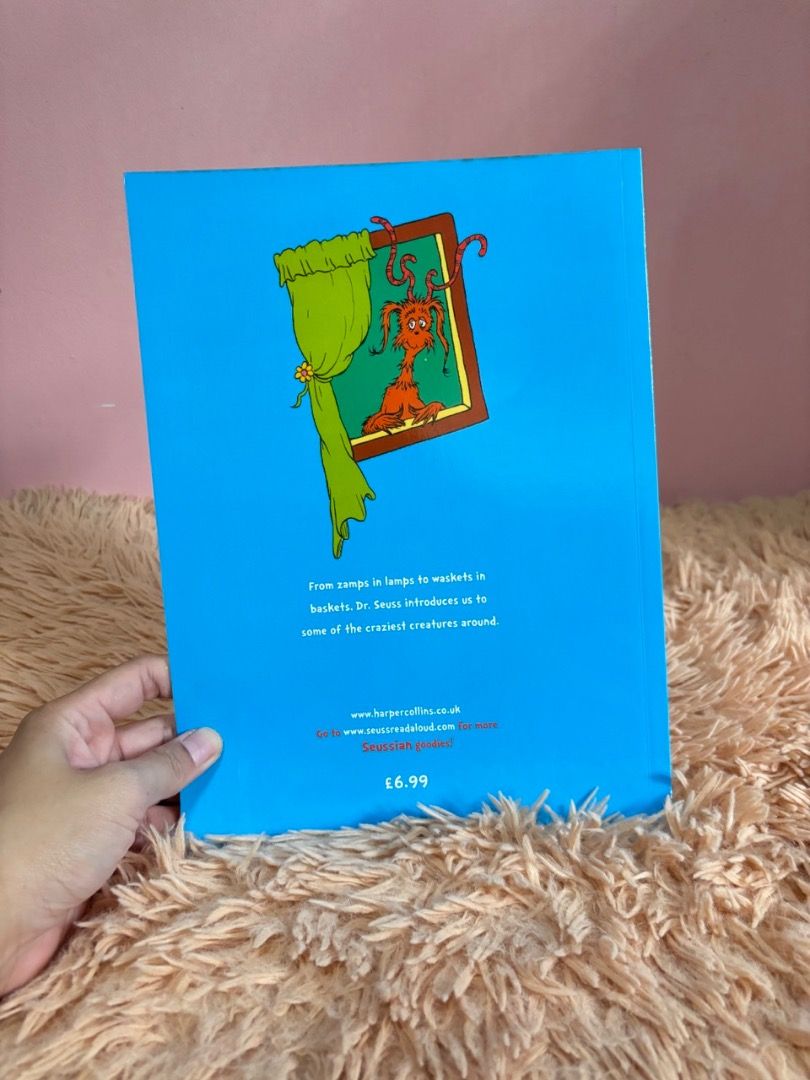There's A Wocket in My Pocket by Dr. Seuss (Category: Children's Books) located in Balanga. Submitted by chaiee.btn (Listing ID 1453713027, Image 2). Description: Please check photos for actual condition. “As is basis”: Buyer accepts all declared, visible and/or unnoticed faults, damage, and/or missing parts the moment you pay. ‣ decluttering sale, all must go! ‣ all detailed pictures already posted ‣ NO: cancellations, returns, refunds ‣ Loc: Ba
