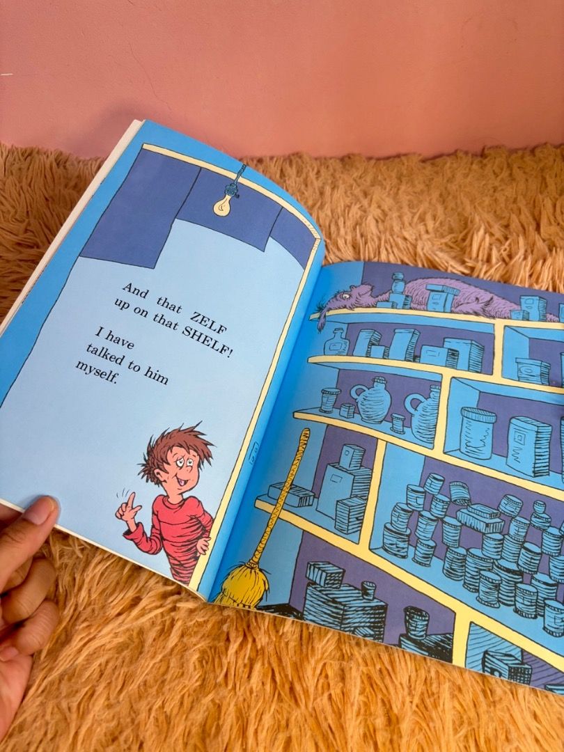 There's A Wocket in My Pocket by Dr. Seuss (Category: Children's Books) located in Balanga. Submitted by chaiee.btn (Listing ID 1453713027, Image 3). Description: Please check photos for actual condition. “As is basis”: Buyer accepts all declared, visible and/or unnoticed faults, damage, and/or missing parts the moment you pay. ‣ decluttering sale, all must go! ‣ all detailed pictures already posted ‣ NO: cancellations, returns, refunds ‣ Loc: Ba