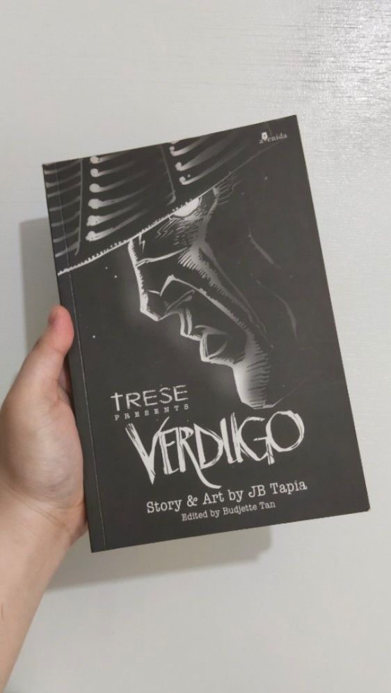 Trese Presents: Verdugo by JB Tapia (Category: Storybooks) located in Quezon City. Submitted by cclazo1029 (Listing ID 1453659219, Image 1). Description: RFS: decluttering 📖📚 Like new, no writings, no highlights, in very good condition. Has a few tiny spot stains on the top edge of the book Signed copy with my name (CJ) on it. .